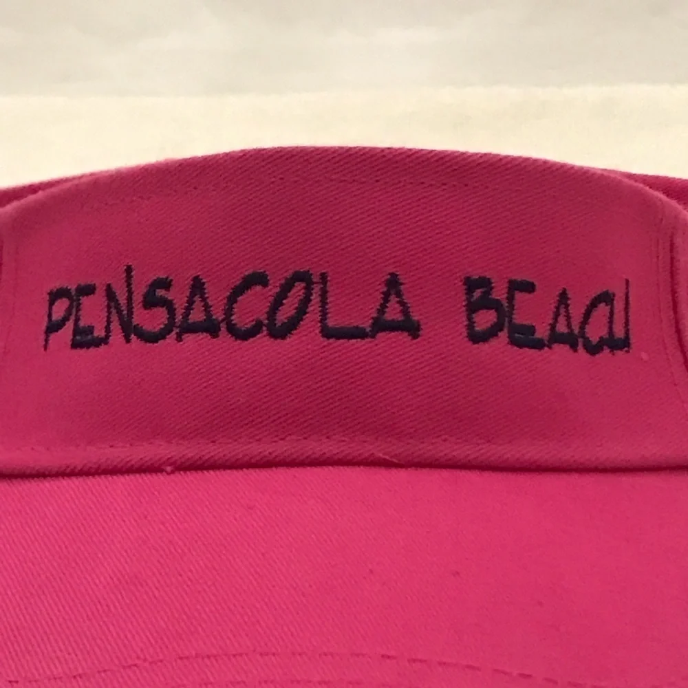 Shade Shack for Pensacola Beach Adjustable Pink Travel Visor